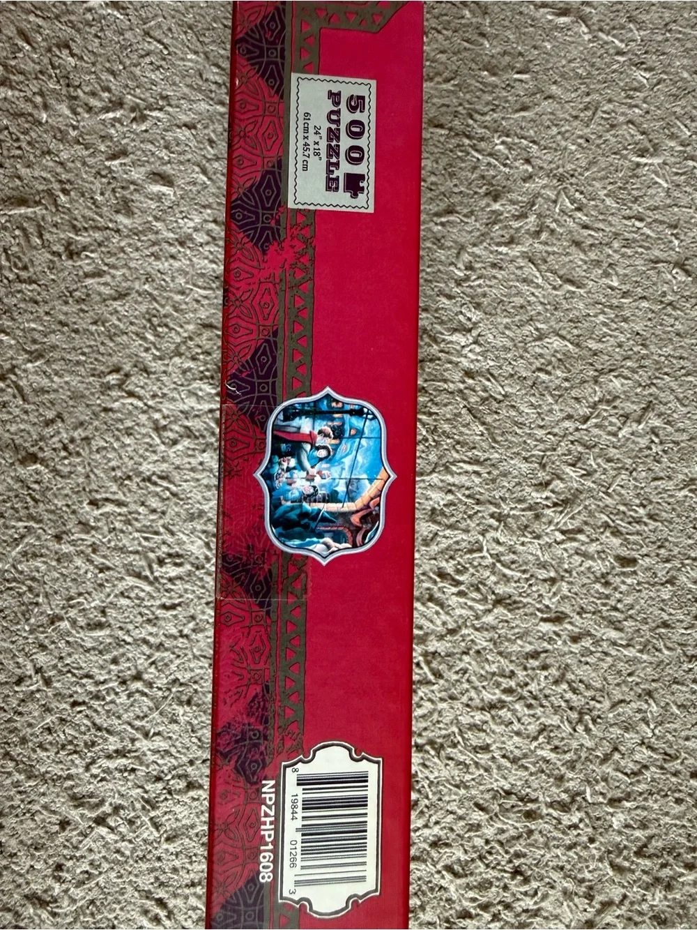 Warner Bros. Harry Potter Three Broomsticks Window Scene Wall Art - Red, Blue